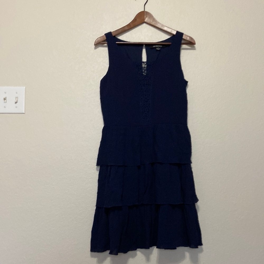 Le chateau navy dress